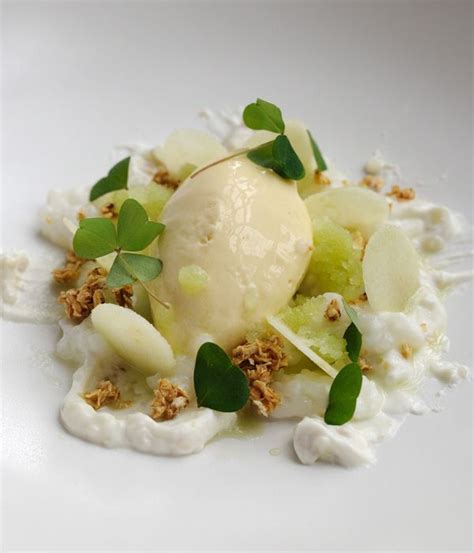 Goats Curd Mousse Recipe With Tapioca And Apple Recipe Goats Curd
