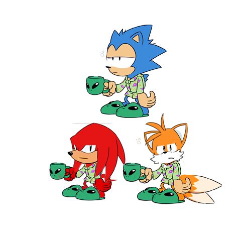 Sonic Tails Knuckles Sonicmania Sticker By Sonic1991994