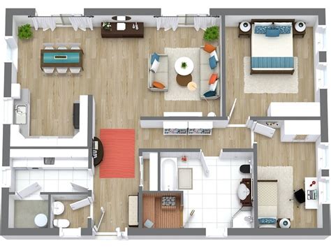 Visualize your real estate properties & home design projects in 3d #floorplans. Features | RoomSketcher