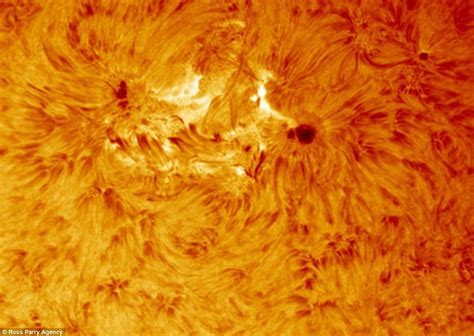 Surface Of The Sun Which Reaches 5500c Photographer Andy Devey
