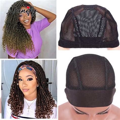 Crochet Braid Wig Caps For Making Wigs Headband Wig Cap For Braiding