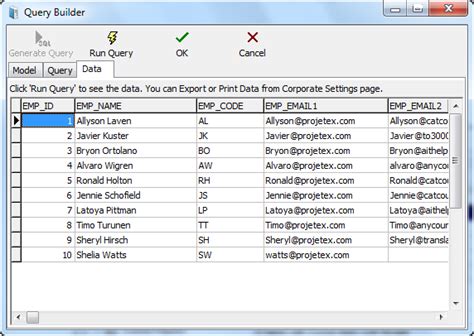 Custom Queries To Database Example Single Table Query