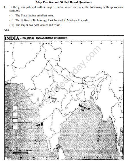 World Maps Library Complete Resources Icse 10th Geography Maps