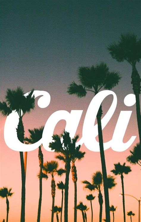 The Cali Vibe Playlist With Images Palm Tree Sunset California