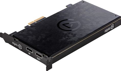 Check spelling or type a new query. Elgato Game Capture 4K60 Pro - 4K 60fps capture card with ultra-low latency technology for ...