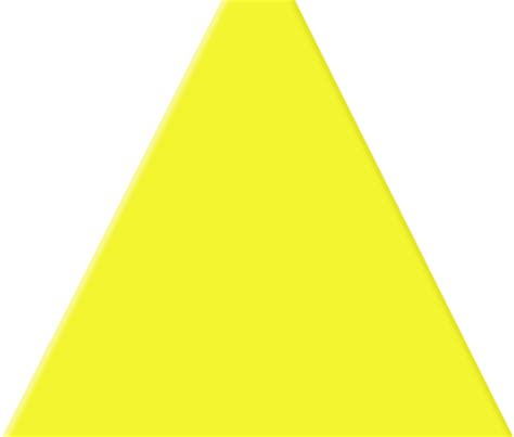 Download High Quality Triangle Clipart Yellow Transparent Png Images