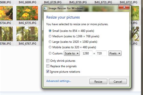 How To Quickly Resize Multiple Images On Windows