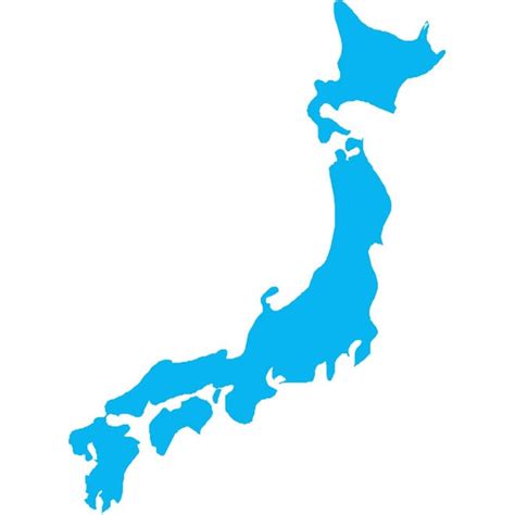 Map Of Japan Royalty Free Stock Svg Vector