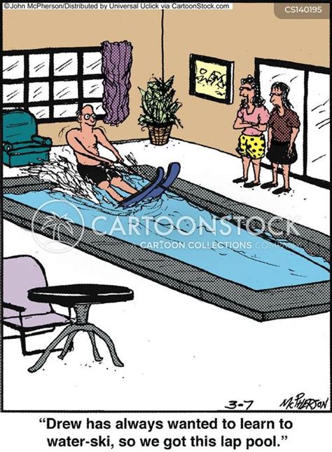Water Skiing Cartoons And Comics Funny Pictures From Cartoonstock