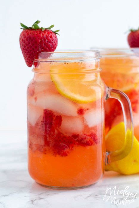 Homemade Strawberry Lemonade Midgetmomma