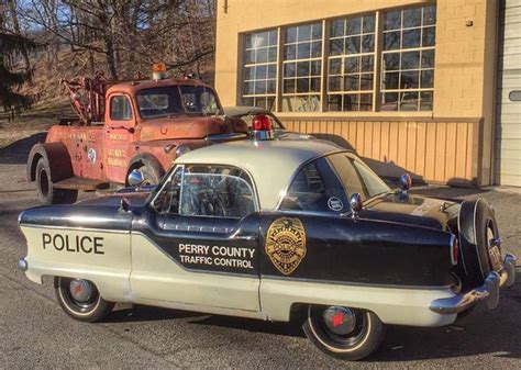 Teeny Tiny 1950s Police Car Raww