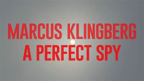 Marcus Klingberg A Perfect Spy Teaser On Vimeo