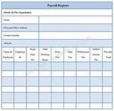 Employee Payroll Summary Template Images