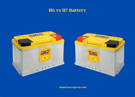 H6 Vs H7 Battery What Is The Difference