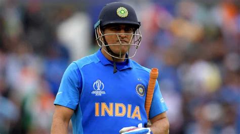 On This Day In 2019 Ms Dhonis Last Match For India Ends In A Heart
