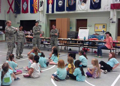 Security Forces Teach Girls Scouts Self Defense Spangdahlem Air Base