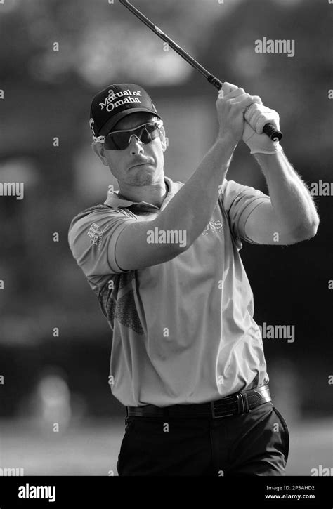 21 March 2015 Henrik Stenson 18th Tee Leader After 3 Rounds During The Third Round Of The