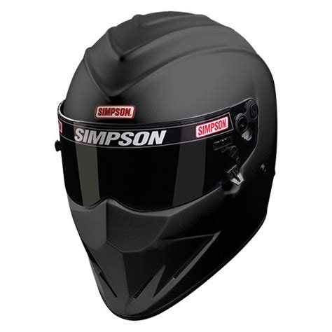 Simpson® 6297348 Diamondback Flat Black Xl Racing Helmet