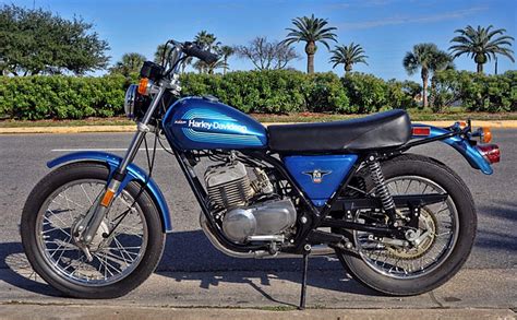 1975 Harley Davidson Ss 250 Amf Blue Ormond Beach Florida 422370