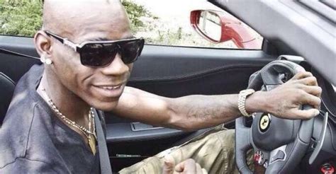 Shock Mario Balotelli Tries To Set His Ghanaian Brother Barwuah On Fire