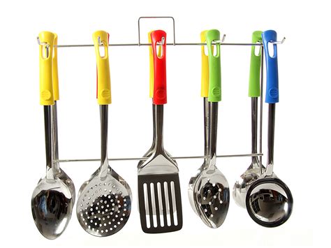 Wholesale Handbags #kt-3070-set 5 Piece Stainless Steel Kitchen Tools Set with Plastic Handle ...