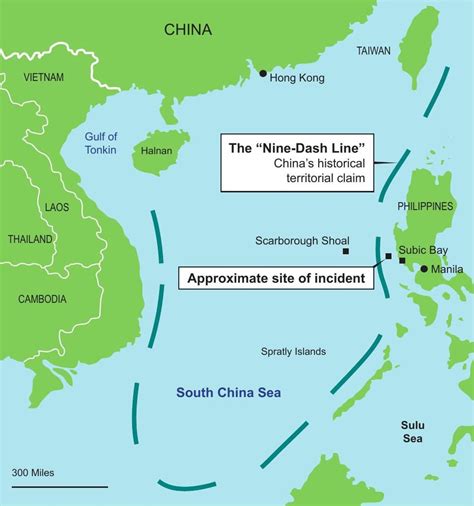 south china sea on world map
