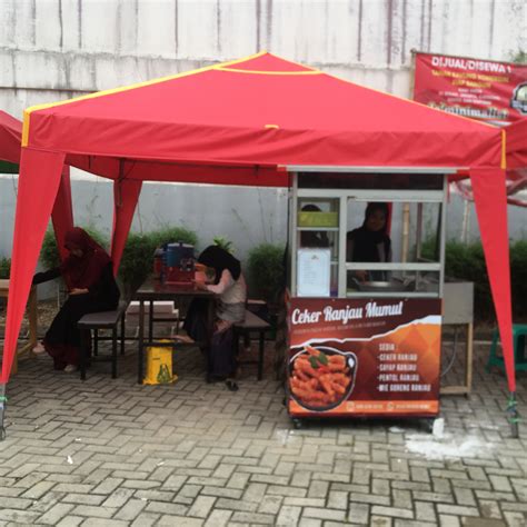 Atap tenda cafe ukuran 3x3 kain saja | Lazada Indonesia