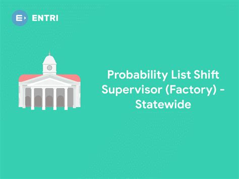 Shift Supervisor Factory Probability List Statewide Entri Blog
