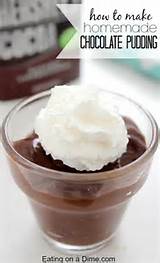 Pictures of Pudding Recipe Homemade