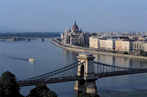 Széchenyi Chain Bridge Bridge Budapest Hungary
