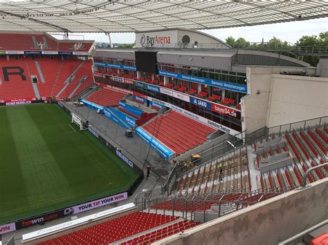 Company headquarters are now in leverkusen, near cologne. Mplus Optimierung BayArena Leverkusen - Blick auf die ...