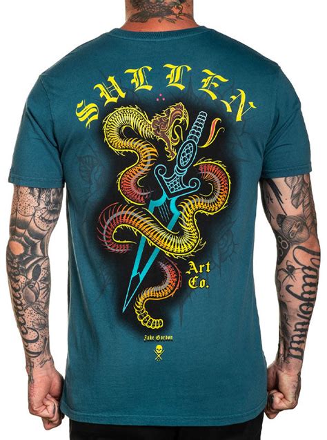 Mens Shake Snake Tee By Sullen Inked Shop