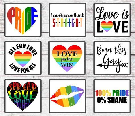 Lgbtq Svg Gay Pride Svg Pride Shirt Lgbt Svg Gay Rights Svg Silhouette