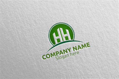 Letter H Logo Design 31 By Denayunecs Codester