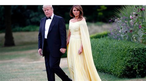 Melania Trump Praised For J Mendel Gown She Looks Like A Princess