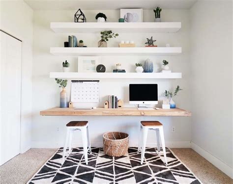 Desks For Small Spaces In 2020 Home Office Design Ikea Lack Shelves