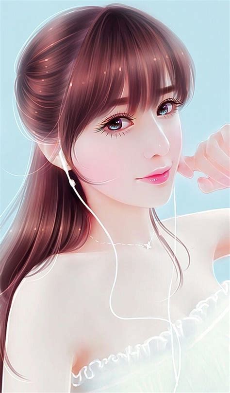 Korean Cartoon Cute Girl