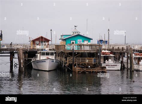 Fisherman S Wharf Monterey California United States Stock Photo Alamy