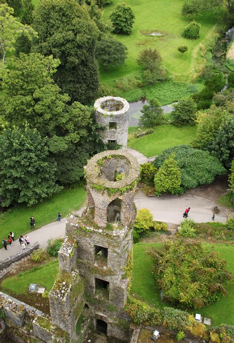 Blarney Castle Grounds View From The Top Of Blarney Castle Flickr