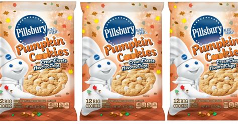 See more ideas about pillsbury sugar cookies, pillsbury, sugar cookies. Pillsbury Pumpkin Cookies Feature Cream Cheese Flavored Chips