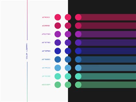 Color Library For Dark And Light Mode By Flavio T Schirmer On Dribbble