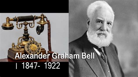 Alexander was the middle son of alexander melville bell and eliza grace symonds. Alexander Graham Bell । Telephone - YouTube