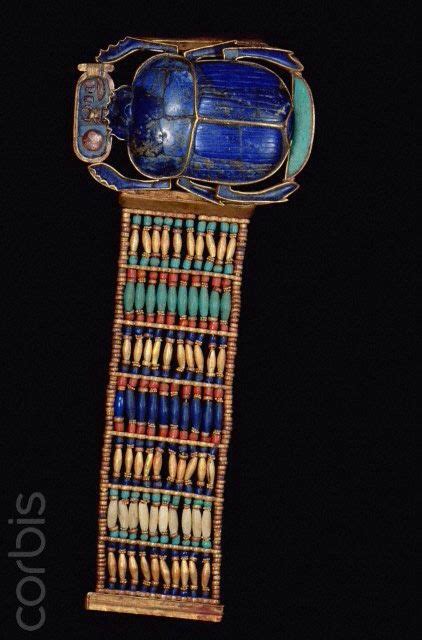 King Tuts Bracelet With Scarab Egyptian Museum Cairo Ancient