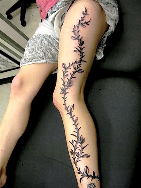 Leg Tattoos Ideas For Women Flawssy