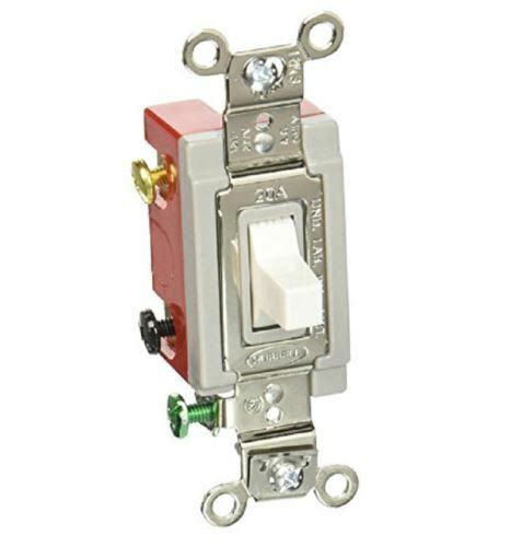 Hubbell Hbl1557w Momentary Toggle Single Pole Double Throw Switch 20