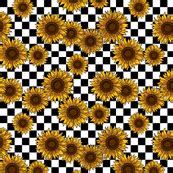 Download aesthetic wallpaper and make your device beautiful. Download Checkerboard Sunflower Wallpaper | Cikimm.com