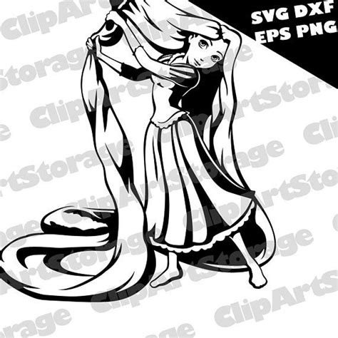 Download Rapunzel svg, Tangled svg, Disney svg, Disney princess svg, Rapunzel eps dxf png, Instant ...