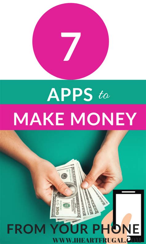 Make Money From Your Phone With These Apps I Heart Frugal