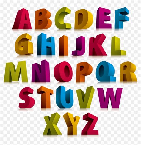 3d Alphabet Letters Clipart 17 Free Cliparts Download Images On