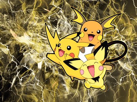 See more of pichu pikachu&raichu on facebook. Pikachu And Raichu Wallpapers - Wallpaper Cave
